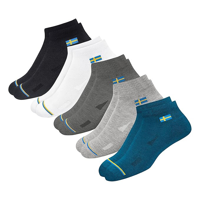 Ankle Socks for Men & Women, Multicolor
